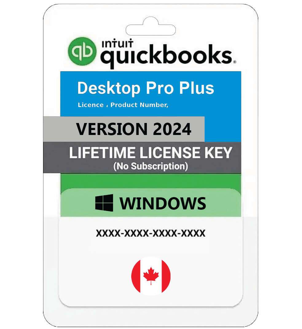 QuickBooks Desktop Pro PLus 2024 | Canadian Version